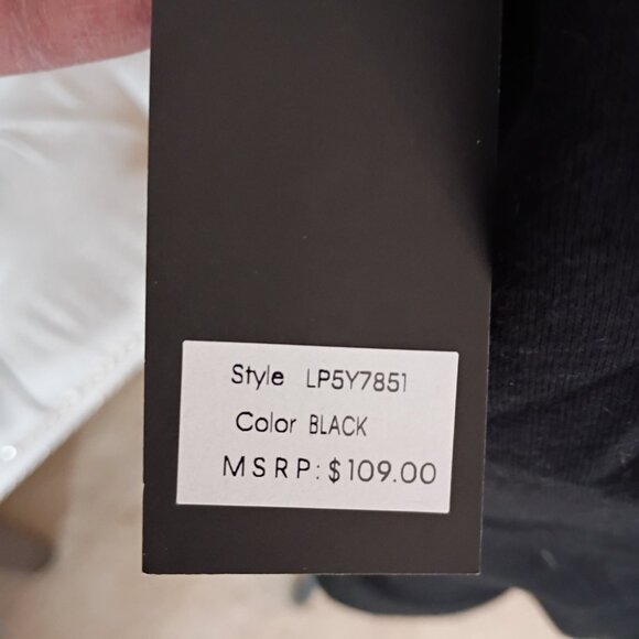 KARL  LAGERFELD  PARIS  WOMAN BLACK RHINESTONE SWEATSHIRT  Size 2X — NWT! ✨ - Picture 4 of 5